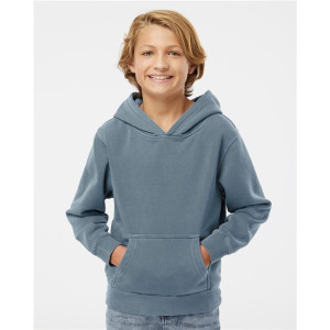Youth Midweight Pigment-Dyed Hooded Sweatshirt