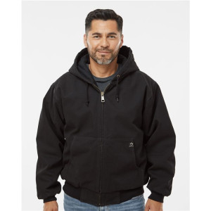Men's Cheyenne Boulder Cloth™ Hooded Jacket with Tricot Quilt Lining