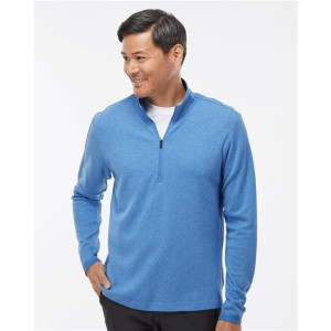 Men's 3-Stripe Quarter-Zip Sweater Pullover