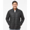Men's 3 Stripe Puffer Full-Zip Jacket