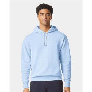 Unisex Garment-Dyed Lightweight Fleece Hooded Sweatshirt