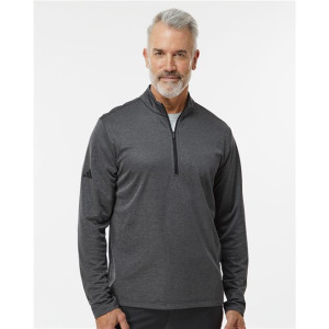 Men's Space Dyed Quarter-Zip Pullover