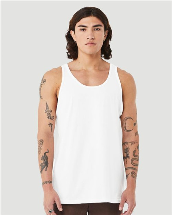 Unisex Heather CVC Tank