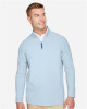 Men's CrownLux Performance® Clubhouse Micro-Stripe Quarter-Zip Pullover