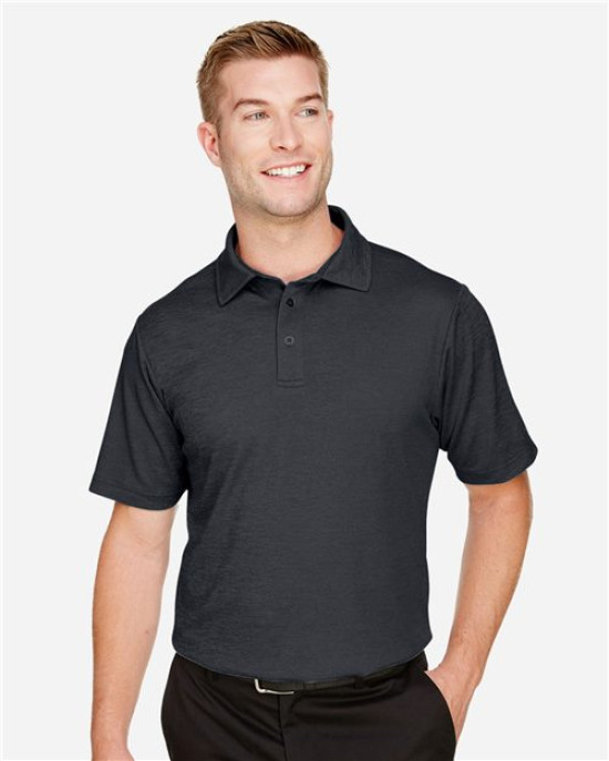 Men's CrownLux Performance® Address Mélange Polo