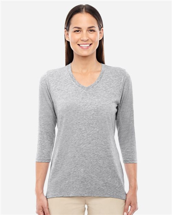 Women's Perfect Fit™ Bracelet-Length V-Neck Top