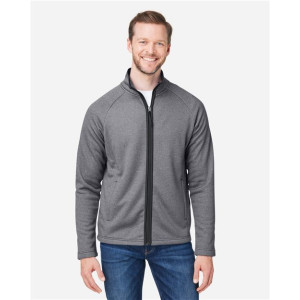 Men's Venture Heathered Stripe Full-Zip