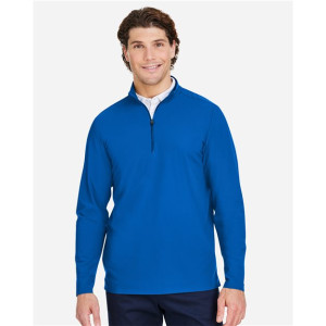 Men's CrownLux Performance® Windsor Welded Quarter-Zip Pullover