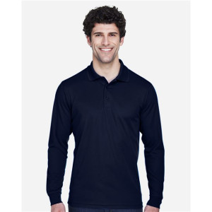 Men's Tall Pinnacle Performance Long Sleeve Piqué Polo