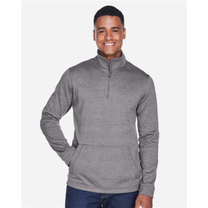 Men's Newbury Mélange Fleece Quarter-Zip Pullover