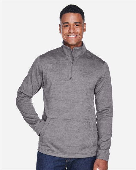 Men's Newbury Mélange Fleece Quarter-Zip Pullover