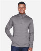 Men's Newbury Mélange Fleece Quarter-Zip Pullover