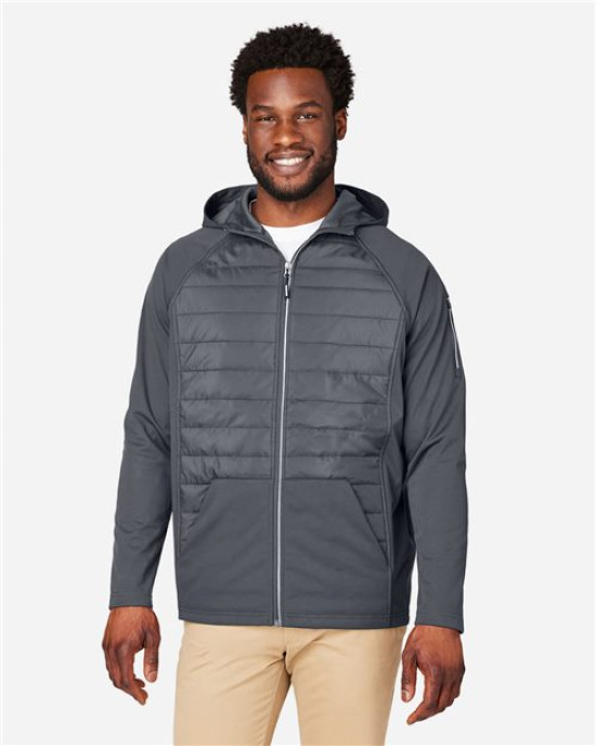 Unisex Techno Lite Hybrid Hooded Jacket