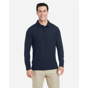 Men's Fusion ChromaSoft™ Long Sleeve Pique Polo