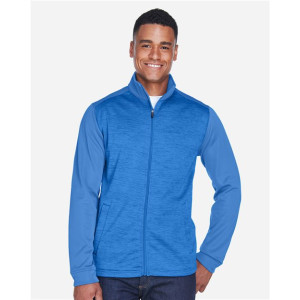 Men's Newbury Colorblock Mélange Fleece Full-Zip jacket