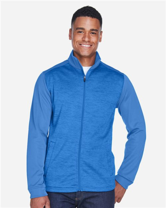 Men's Newbury Colorblock Mélange Fleece Full-Zip jacket