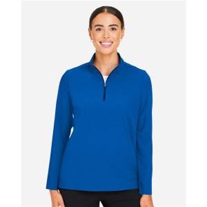 Women's CrownLux Performance® Windsor Welded Quarter-Zip Pullover