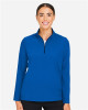 Women's CrownLux Performance® Windsor Welded Quarter-Zip Pullover