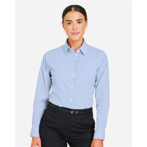 Women's CrownLux Performance® Microstripe Dress Shirt