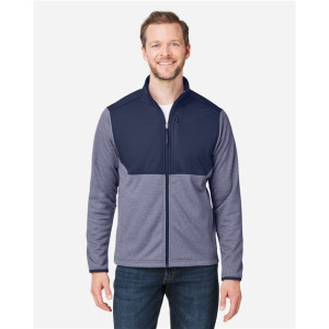 Men's Venture Heathered Stripe Hybrid Jacket