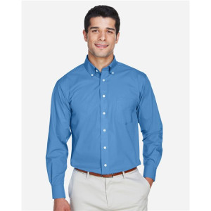 Men's Tall Crown Collection® Broadcloth Woven Dress Shirt