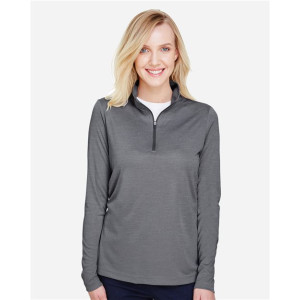 Women's Zone Sonic Heather Performance Quarter-Zip Pullover