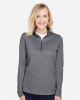 Women's Zone Sonic Heather Performance Quarter-Zip Pullover