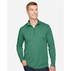 Men's Zone Sonic Heather Performance Quarter-Zip Pullover