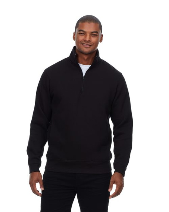 Unisex Ultimate Fleece Quarter-Zip Sweatshirt