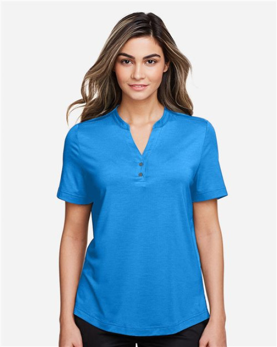Women's JAQ Snap-Up Stretch Performance Polo