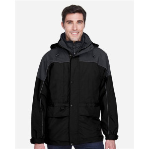 Men's 3-in-1 Two-Tone Parka