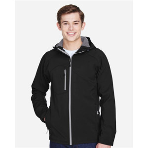 Men's Prospect Two-Layer Fleece Bonded Soft Shell Hooded Jacket