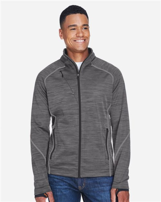 Men's Flux Mélange Bonded Fleece Jacket