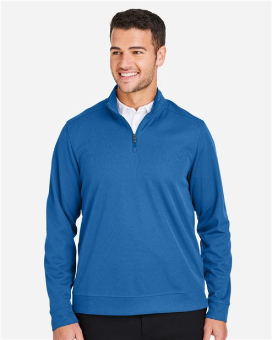 Men's Express Tech Performance Pique Quarter-Zip Pullover