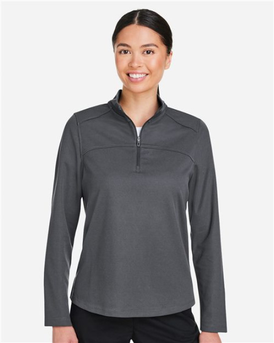 Women's Express Tech Performance Pique Quarter-Zip Pullover