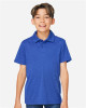 Youth Zone Sonic Heather Performance Polo