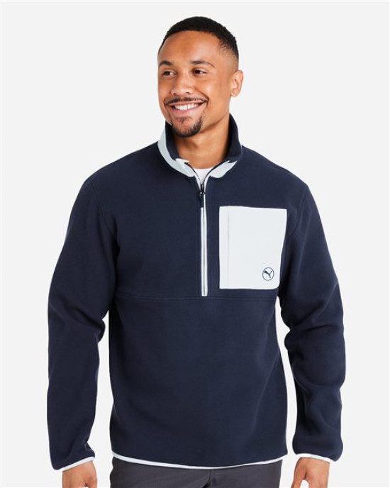 Men's Fleece Quarter-Zip Pullover