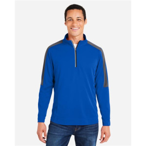 Men's Market Snag Protect Mesh Colorblock Quarter-Zip Pullover
