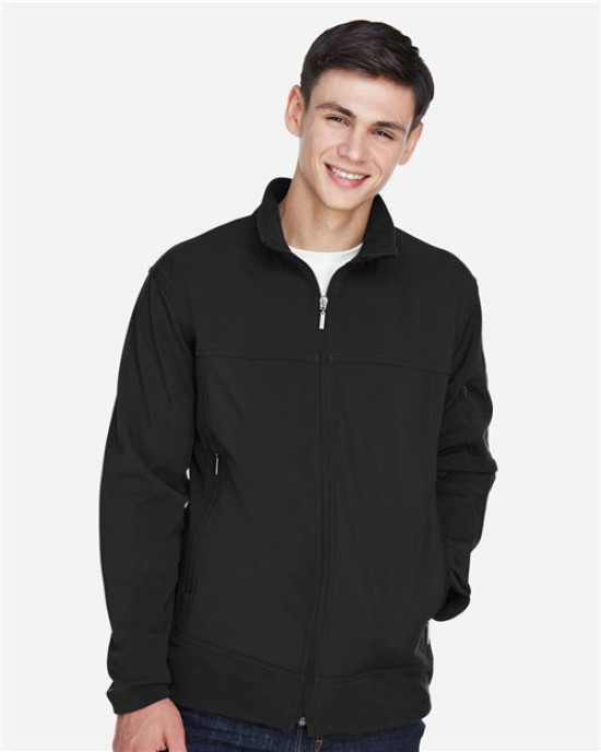 Men's Three layer Fleece Performance Soft Shell Jacket