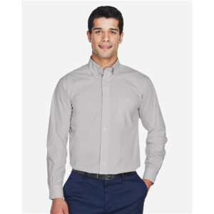 Men's Crown Collection® Broadcloth Woven Dress Shirt