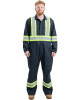 Safety Striped Gasket Unlined Coverall