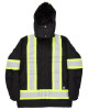 Tall Safety Striped Arctic Insulated Chore Coat