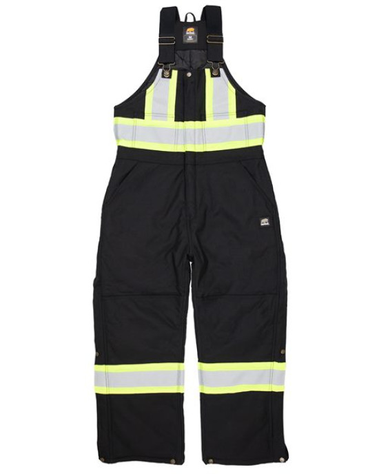 Safety Striped Arctic Insulated Bib Overall