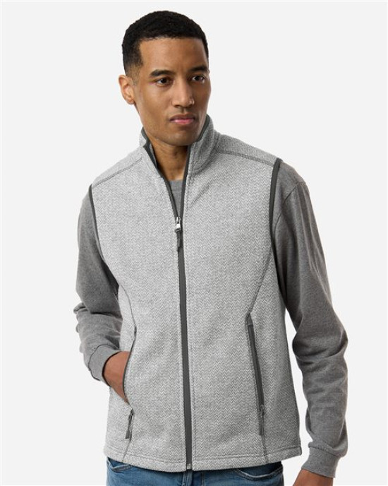 Men's Jasper Jacquard Fleece Vest