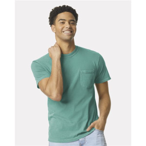 Unisex Garment-Dyed Heavyweight Pocket T-Shirt