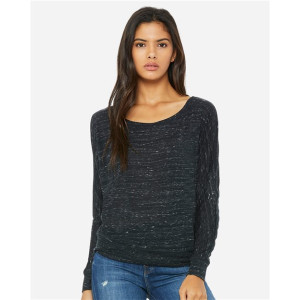 Women’s Flowy Off Shoulder Long Sleeve Tee
