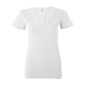 Women’s Jersey Deep V-Neck Tee