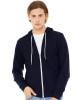 Unisex Sponge Fleece Full-Zip Hoodie Sweatshirt