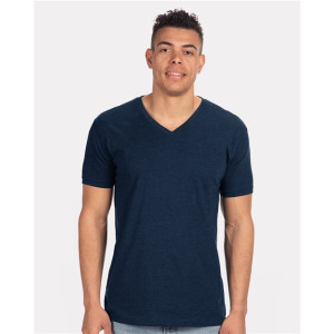Men's CVC V-Neck T-Shirt