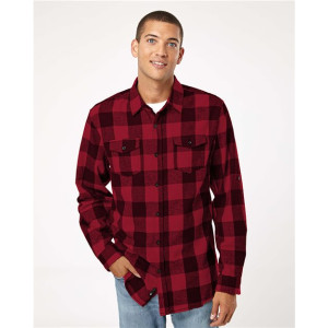 Men's Yarn-Dyed Flannel Shirt
